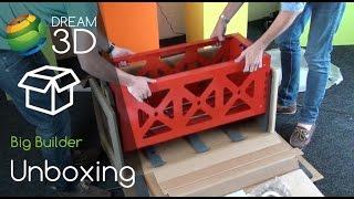 Unboxing The Big Builder Dual Feed | 3D Printer | Dream 3D