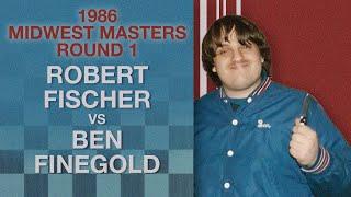 1986 Midwest Masters: Round 1 Robert Fischer vs Ben Finegold