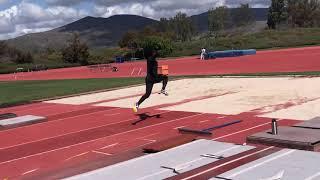 Keturah Orji - 6 step Triple Jump