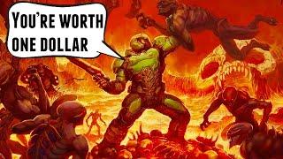 Donating $1 for every demon I kill in DOOM to protect immigrant rights