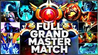 FIRST FULL 10x GRANDMASTER TIER MATCH IN DOTA 2 HISTORY