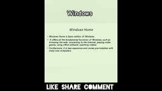 #windows What is Windows Home?