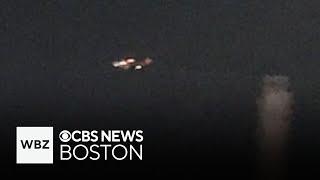 Drone sighting reported by JFK Library in Boston