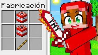 Creamos ESPADAS de CUALQUIER BLOQUE en Minecraft!