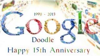 Google's 15th Anniversary Doodle Collection (1998 - 2013)