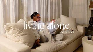 living alone diaries: venting about singleness, first days in my new apartment and makeup details