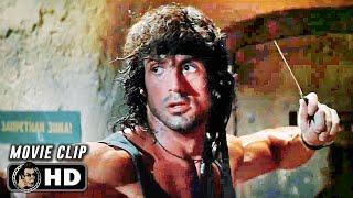 Rambo Destroys A Soviet Base Scene | RAMBO 3 (1988) Sylvester Stallone, Movie CLIP HD