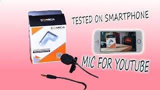 COMICA LAVALIER MICROPHONE CVM-V01GP FOR YOUTUBE