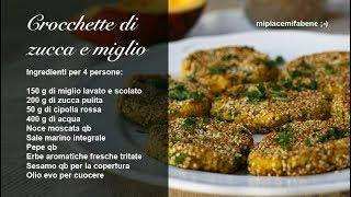 Crocchette di Zucca e Miglio - Vegan & Glutenfree Recipe