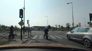 Maisons Laffitte - Nogent sur Marne by A86 Nord (VBR-68 Relaxing Driving in France, No Talking)