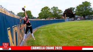 Softball Skills Video Carmella Crane 2025 Outfielder