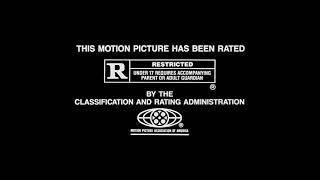 Amblin Entertainment/MPAA Rating Card (1993)