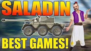 Great Games with the FV601 Saladin in WoT!