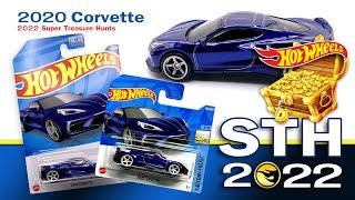 @Hot Wheels 2022 Super Treasure Hunt ( 2020 Corvette ).