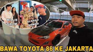 DATENG KE EVENT YOUTUBE BAWA TOYOTA 86‼️KETEMU ALSHAD AHMAD DAN WILLIE SALIM