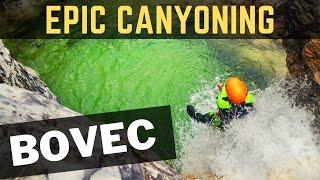 EPIC Canyoning in Bovec, Soča Valley, Slovenia  - ULTIMATE Canyoning Experience - Fratarica Canyon