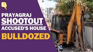 Shootout In Prayagraj | Bulldozer Action on Key Accused's House | What We Know