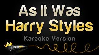 Harry Styles - As It Was (Karaoke Version)