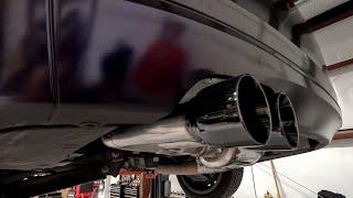 How to Install AWE Touring Edition Axle back Exhaust on a BMW 328i, 330i, 428i, 430i