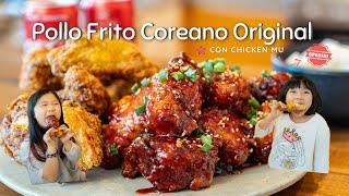 Pollo Frito Coreano Original ( feat. Chicken Mu ) + con SalsaㅣEste si es Original