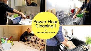 Power Hour Cleaning - Καθαρίστε μαζί μου ! /A Little Bit Of Marlen