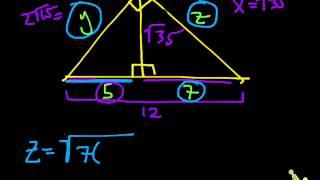 Similarity in Right Triangles