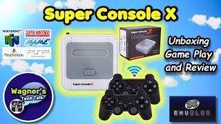 Super Console X Retro Game Console: Play Dreamcast, N64, PS1, NES, SNES, PSP, MAME and more!