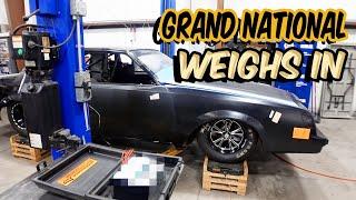 The Grand National Buick weighs how much?? Lightest G body ever?!?!