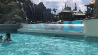 Fastest water speed slide | Clear Tube View | Volcano Bay Orlando
