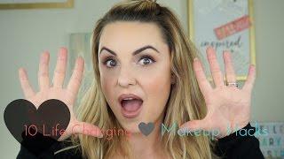 10 Life Changing Makeup Hacks || Professional Approved - Elle Leary Artistry