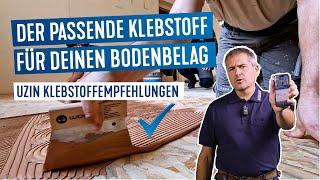 So findest Du den besten Klebstoff für deinen Boden: UZIN Klebstoffempfehlungen – einfach & schnell!