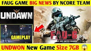 FAUG TDM LAUNCH DATE NEWS |FAUG UPDATE,TDM GAMEPLAY |  LAUNCH | Undawn Official Trailer | Gameplay