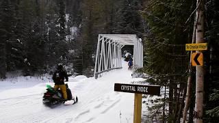 Crystal Ridge Sled Skiing in Valemount | Winter in the North Thompson Valley