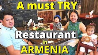 MY FAVORITE RESTAURANT IN  YEREVAN ARMENIA