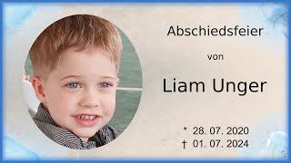 Abschiedsfeier von Liam Unger