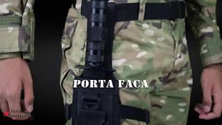 Porta Faca Preto G Tático Militar Bainha Operacional Fox Boy ELITE MILITARIA FB881