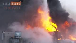 Großfeuer in Hambühren Kurzversion CELLEHEUTE
