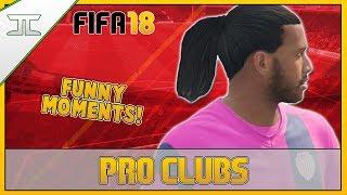 I'M THE BEST GOALKEEPER! - FIFA 18 Pro Clubs Funny Moments! (FIFA 18 Funny Moments)