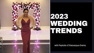 NEW! Top 5 2023 Wedding Trends (with photos and videos!)