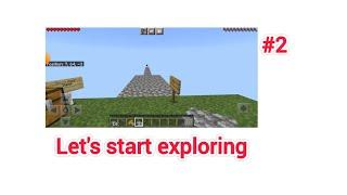 lets start exploring  || chest block survival ep-02 || NV TELUGU GAMER 6542 || #minecraft #gaming