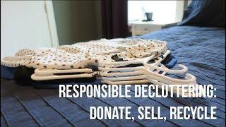 Easy and Responsible Ways to Get Rid of Decluttered Clothing: Donate, Sell, Recycle