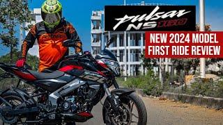 2024 Bajaj Pulsar NS160 First Ride Review | India Exclusive | What's New