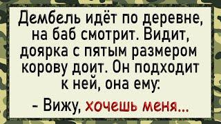 Как дембель доярку хорошенько того! Сборник свежих анекдотов! Юмор!