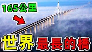 全世界最長的10座橋！港珠澳大橋只排第10，台湾大桥排第2，第一名你絕對想不到！|#世界之最top #世界之最 #出類拔萃 #腦洞大開 #top10 #最長的橋