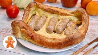 Популярное Английское Блюдо  Жаба в Норке (Toad In The Hole)