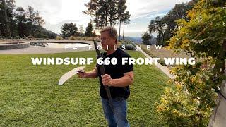 F4 New Windsurf models 2023 / 660 Front wing