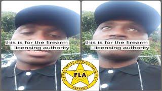 Security Guard talk about the Firearm Licensing Authority. "FLA is a little dutty place."