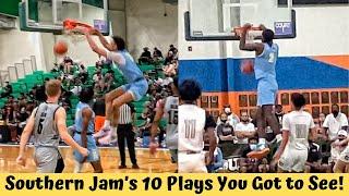 Top 10 Plays from the Southern Jam Fest; Emoni Bates, Jalen Duren, Dariq Whitehead