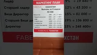 Маркетинг план Фаберлик. Уровень 12% старший Лидер!