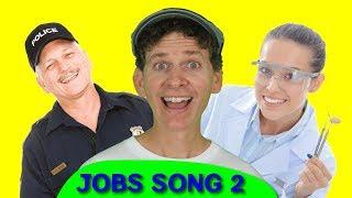 Jobs Song for Kids Part 2 | Who Do You See? | Educational Learning Video |  Learn English Children